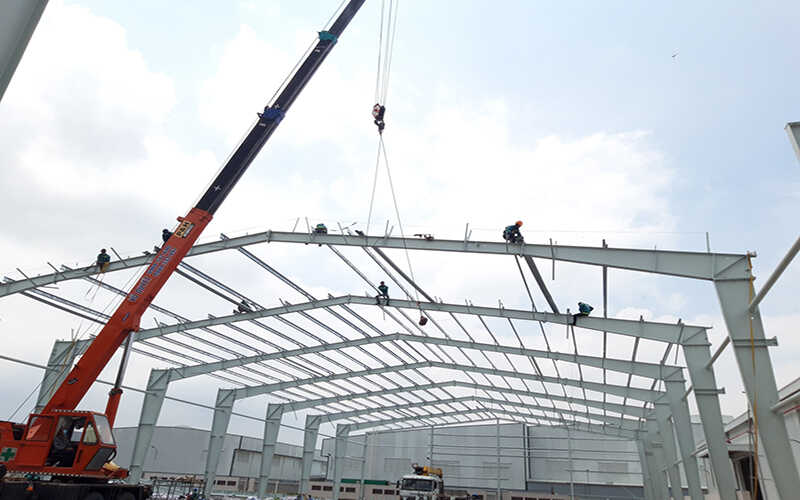 Kết cấu nhà xưởng thép công nghiệp