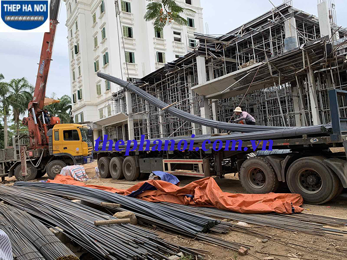 Công ty Thép Hà Nội hỗ trợ quá trình vận chuyển thép xây nhà